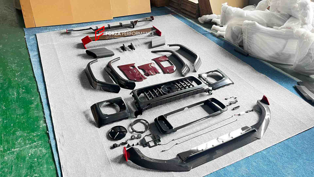 Карбоновый обвес для Mercedes-Benz G-Class G63 W463A/W464 2021+ Мерседес Гелик гелентваген