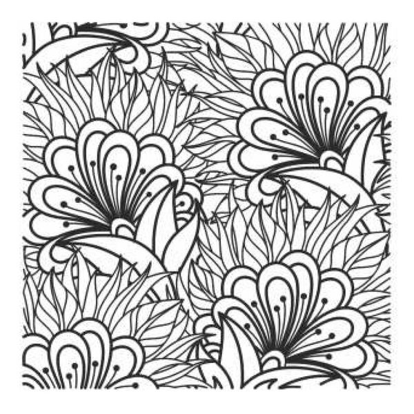 Текстурный лист Craft&Clay TSN, 05 Волшебные цветы