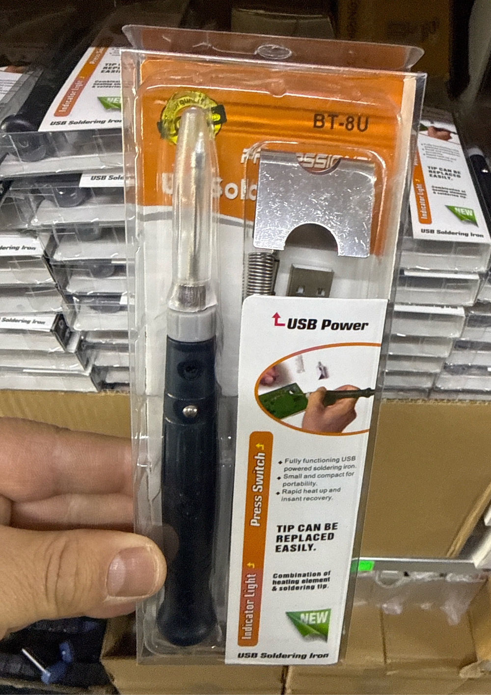 Паяльник с USB BT-8U