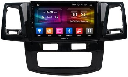 Магнитола для Toyota HiLux 2011-2015 - Carmedia OL-9603 QLed, Android 10/12, ТОП процессор, CarPlay, SIM-слот