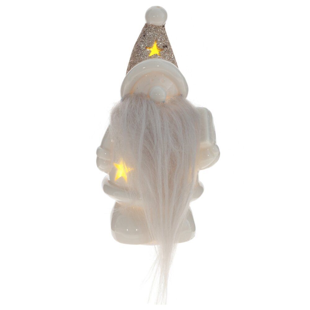 GAEM Фигурка декоративная "Дед Мороз" с подсвет (2хLR44), L8 W6 H13 см, 2в.