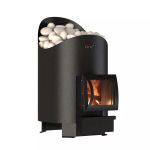 Дровяная банная печь Grill'D Aurora 160 Short (дверца со стеклом)