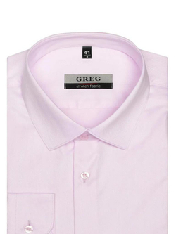 Сорочка GREG Regular fit 603/237/2353/ZN STRETCH_V "Однотон."