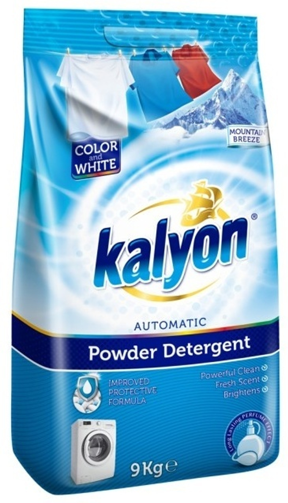 К-18 Kalyon Порошок автомат 9 кг Горная свежесть