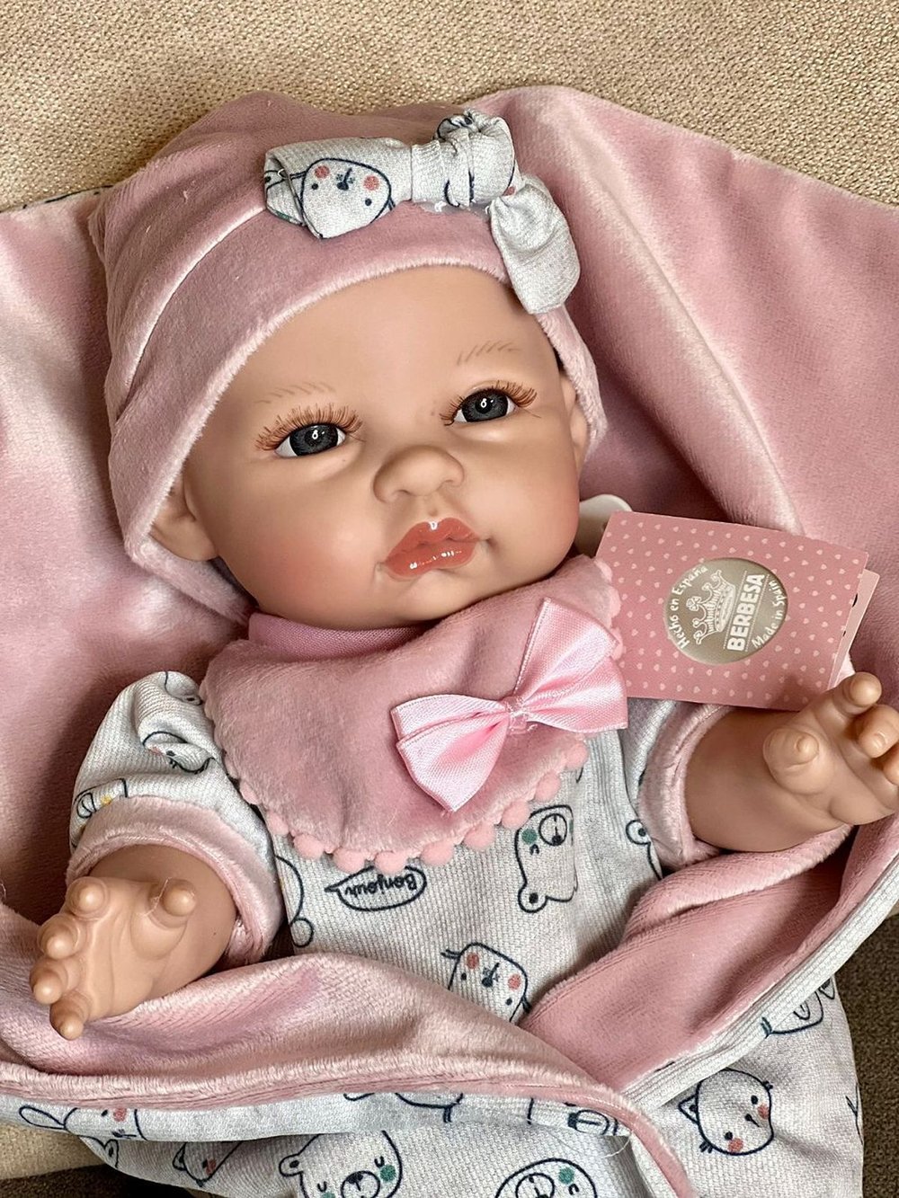 Кукла Berbesa виниловая 34см Coral (3218K)