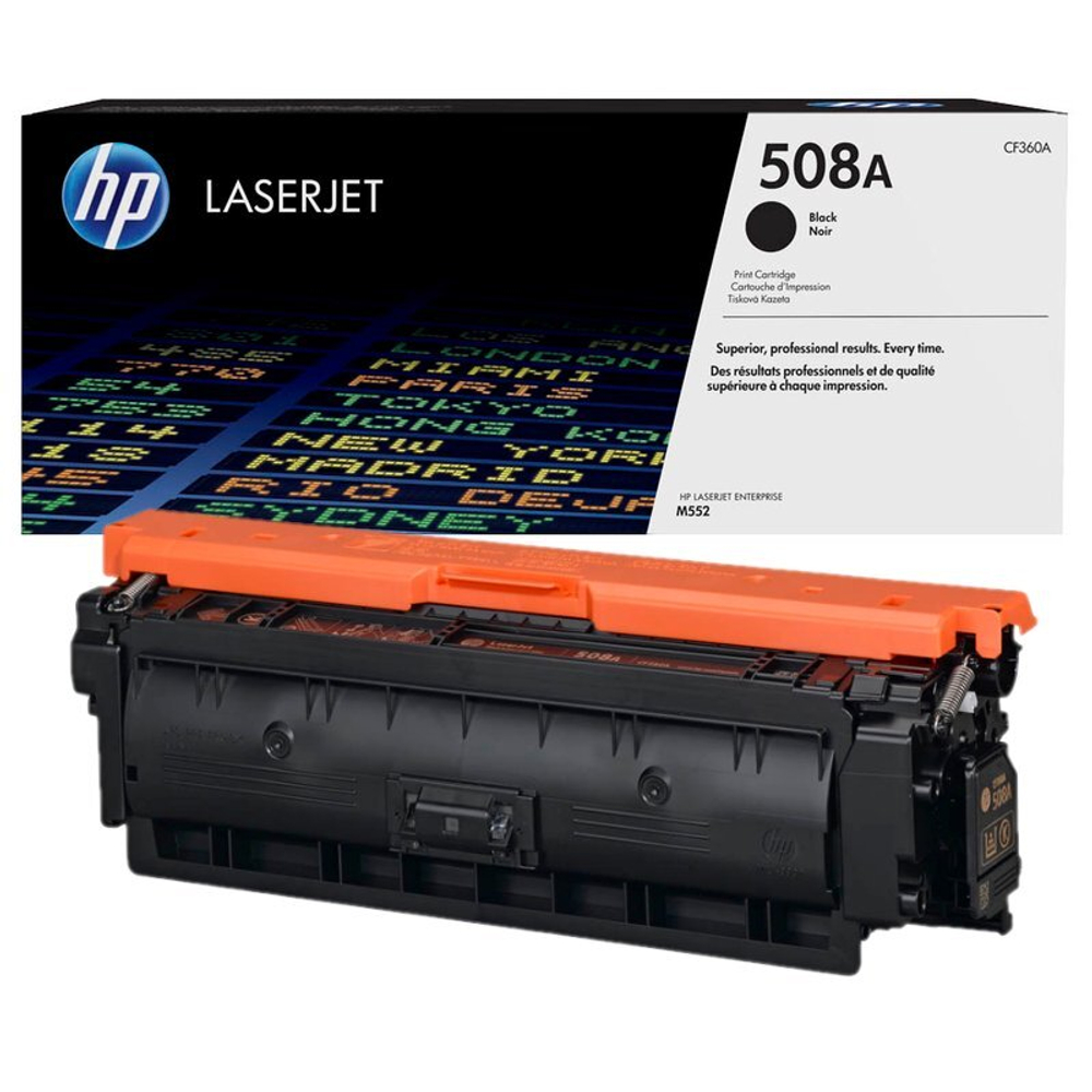Картридж HP 508A (CF360A) для LaserJet Enterprise M552/M553/M577 черный (6K)