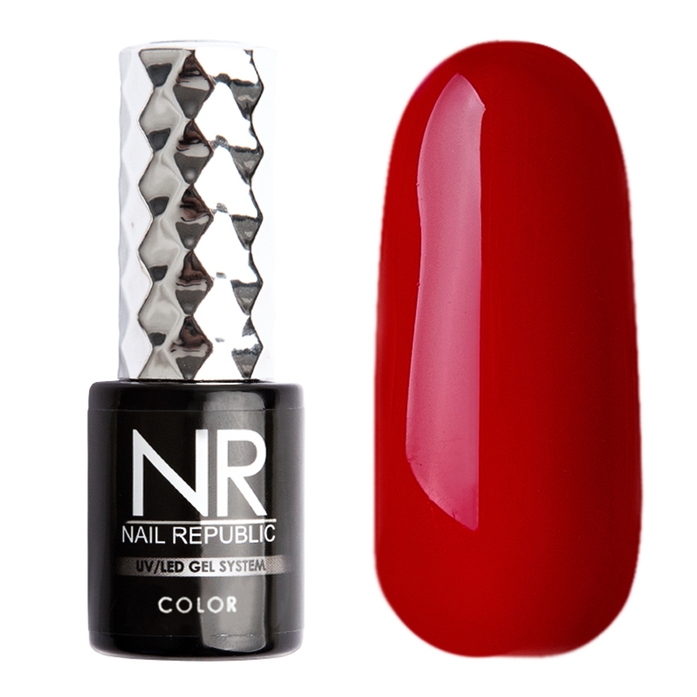 Nail Republic Гель-лак 228 Классический красный, 10 мл