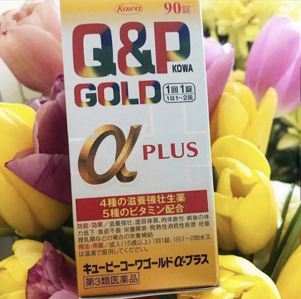 KOWA Q&P Gold Plus Тонизирующий комплекс для восстановления сил.