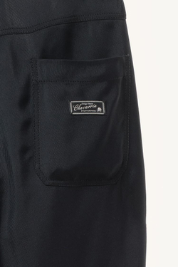 ZARA X WILLY CHAVARRIA СТРУЯЩИЕСЯ БРЮКИ С ПРЯМЫМИ ШТАНИНАМИ, ЧЕРНЫЙ