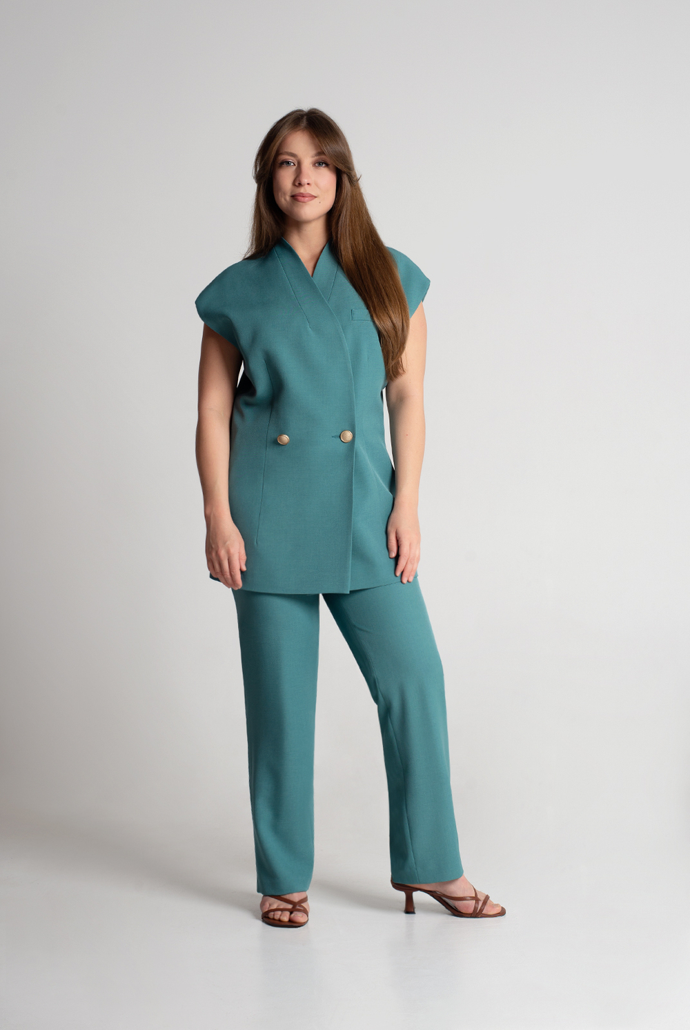 Жилет женский 4559АП, волна #492Вол064559АП