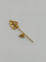 Брошь булавка с головой лошади