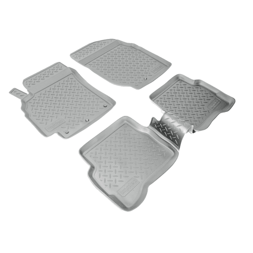 Ковры в салон Norplast/Unidec для Nissan Almera Classic (2006-)Полиуретан,Серый, арт.NPL-Po-61-05-G