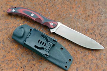 Нож Steelclaw Бастион bastion red-black