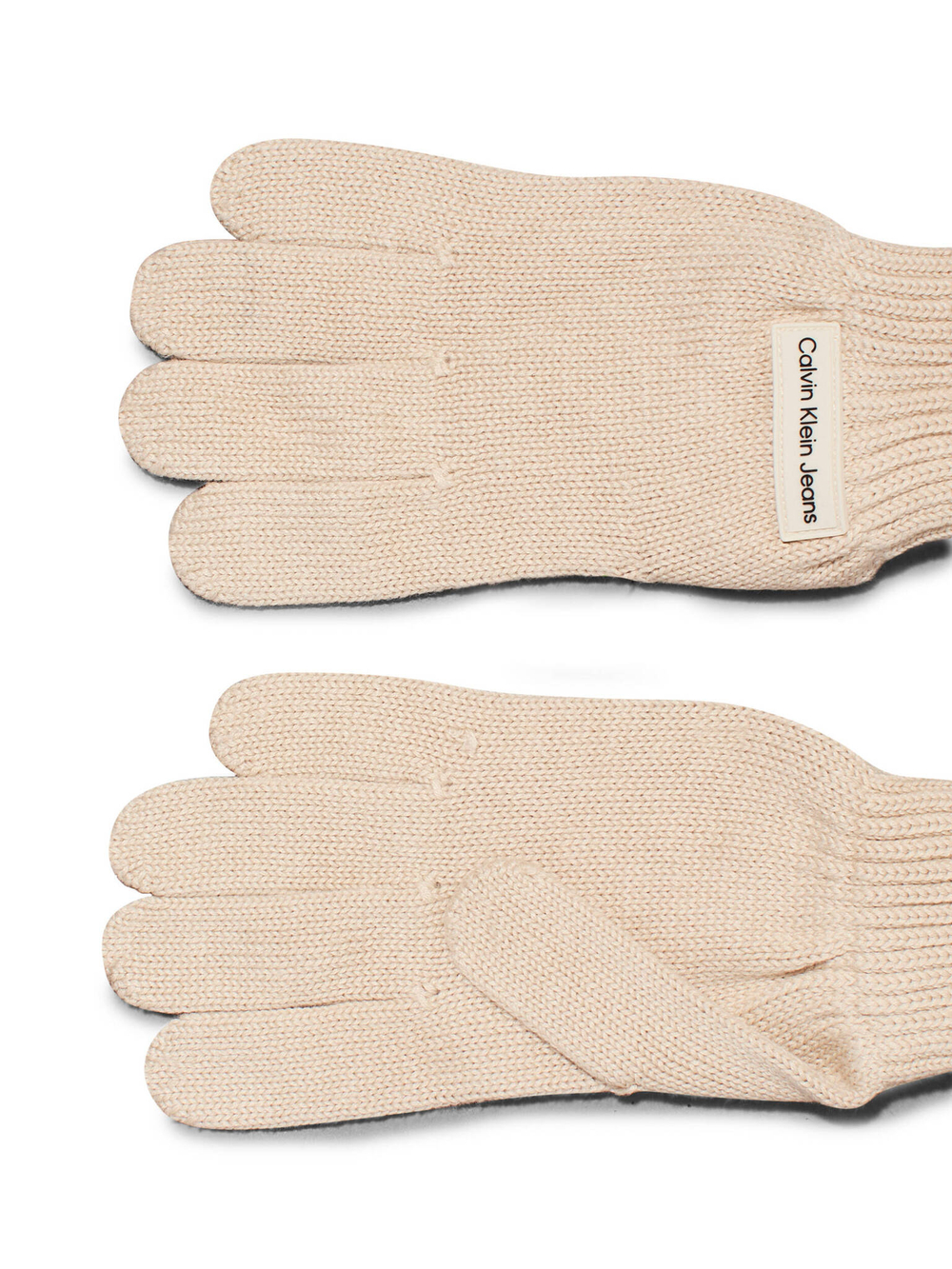 Перчатки CALVIN KLEIN JEANS - бежевый(K60K612657)