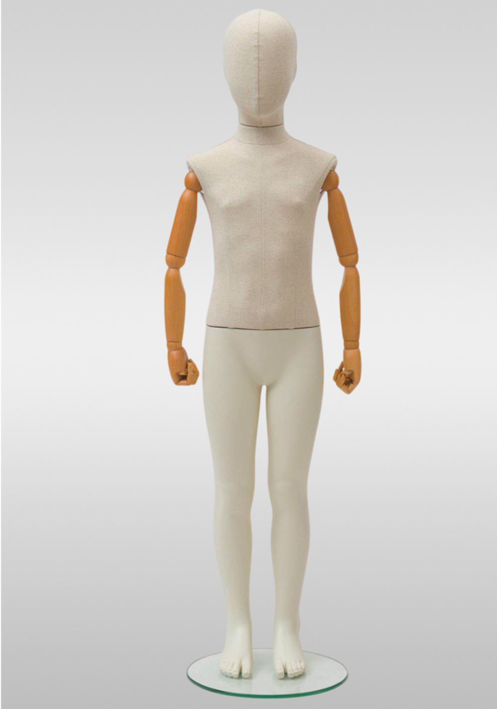 Детский абстрактный манекен Andry 6/Обтяжка лен/Возраст 6 лет