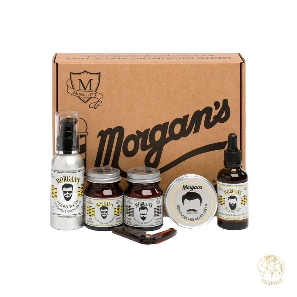 Подарочный набор для ухода за бородой и усами Morgan's
