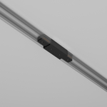 Прямой коннектор питания с вводом питания Maytoni UNITY TRA001CB-11B