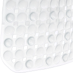 Коврик в ванну Селфи 68х36 ПВХ Сиена прозрачный