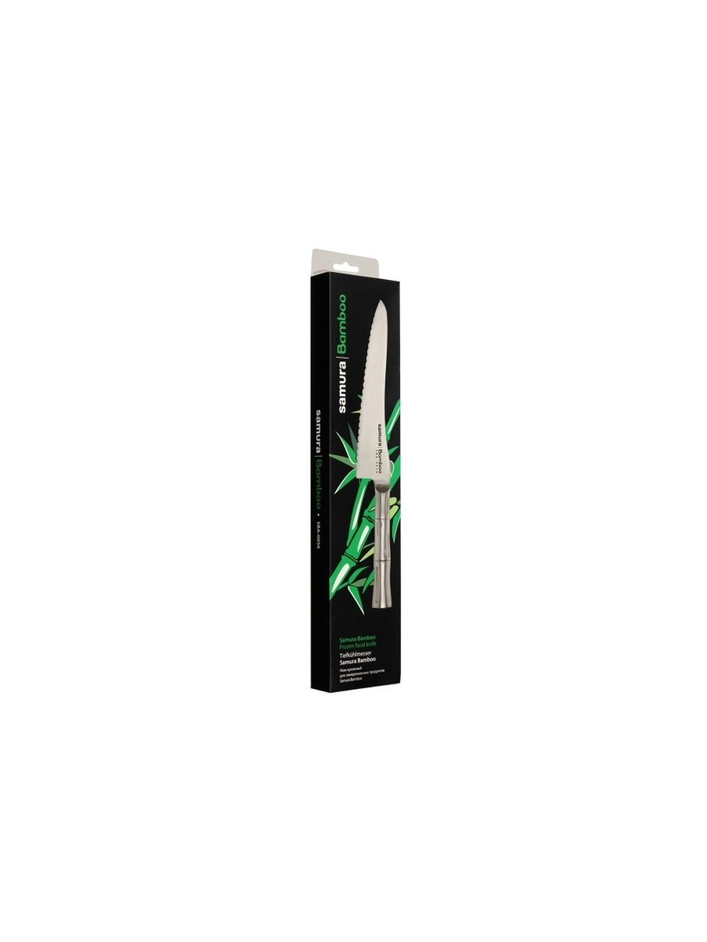 Нож кухонный для замороженных продуктов Samura Bamboo SBA-0056