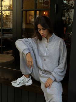 Кофта Velvet Серый Меланж