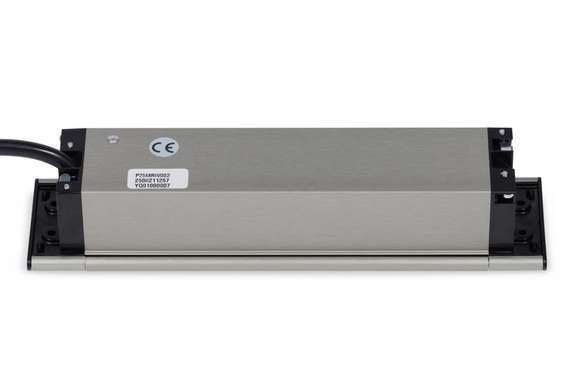 Блок розеток с откидной крышкой (3 розетки, USB-A, USB-C) G4103Q-2AC.N Серебро/Черный 260*66*11