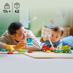 Конструктор LEGO DUPLO 10474 Творческие транспортные средства — фото 5