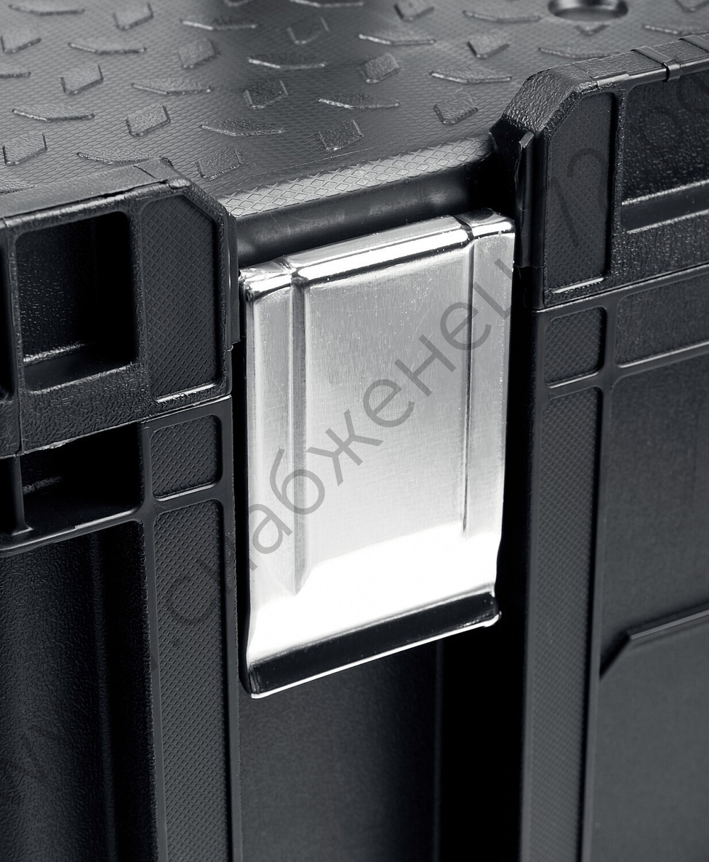 KETER SMART ROLLING, 564 х 373 х 700 мм, (22″), набор пластиковый ящик-тележка + ящик для инструментов + ящик органайзер (38390-22)