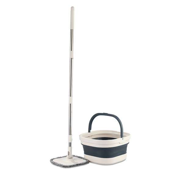 Швабра со складным ведром compact mop