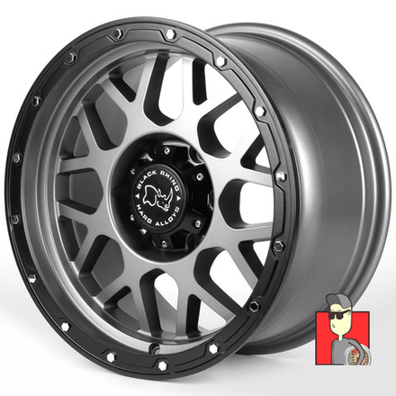 Комплект дисков Black Rhino 17x8.5 et15 6x139.7