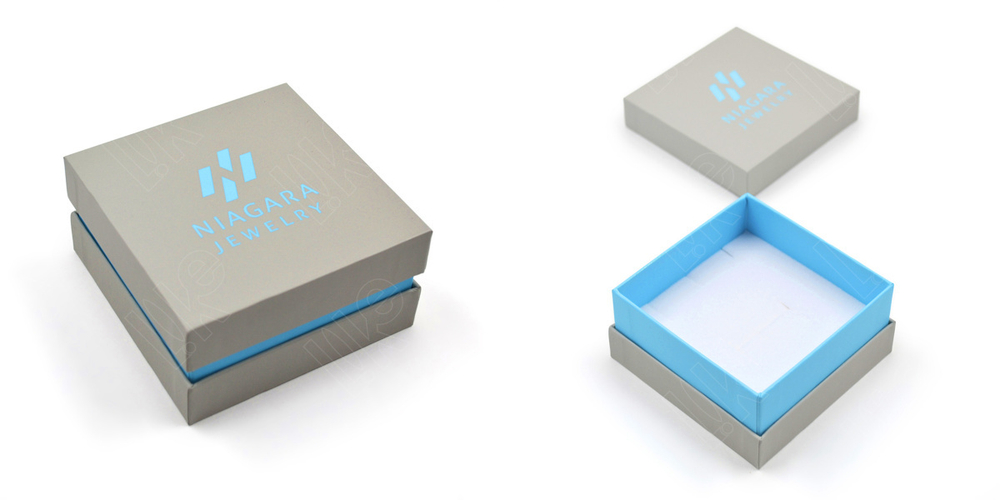 Остроугольный футляр для колец и серёг