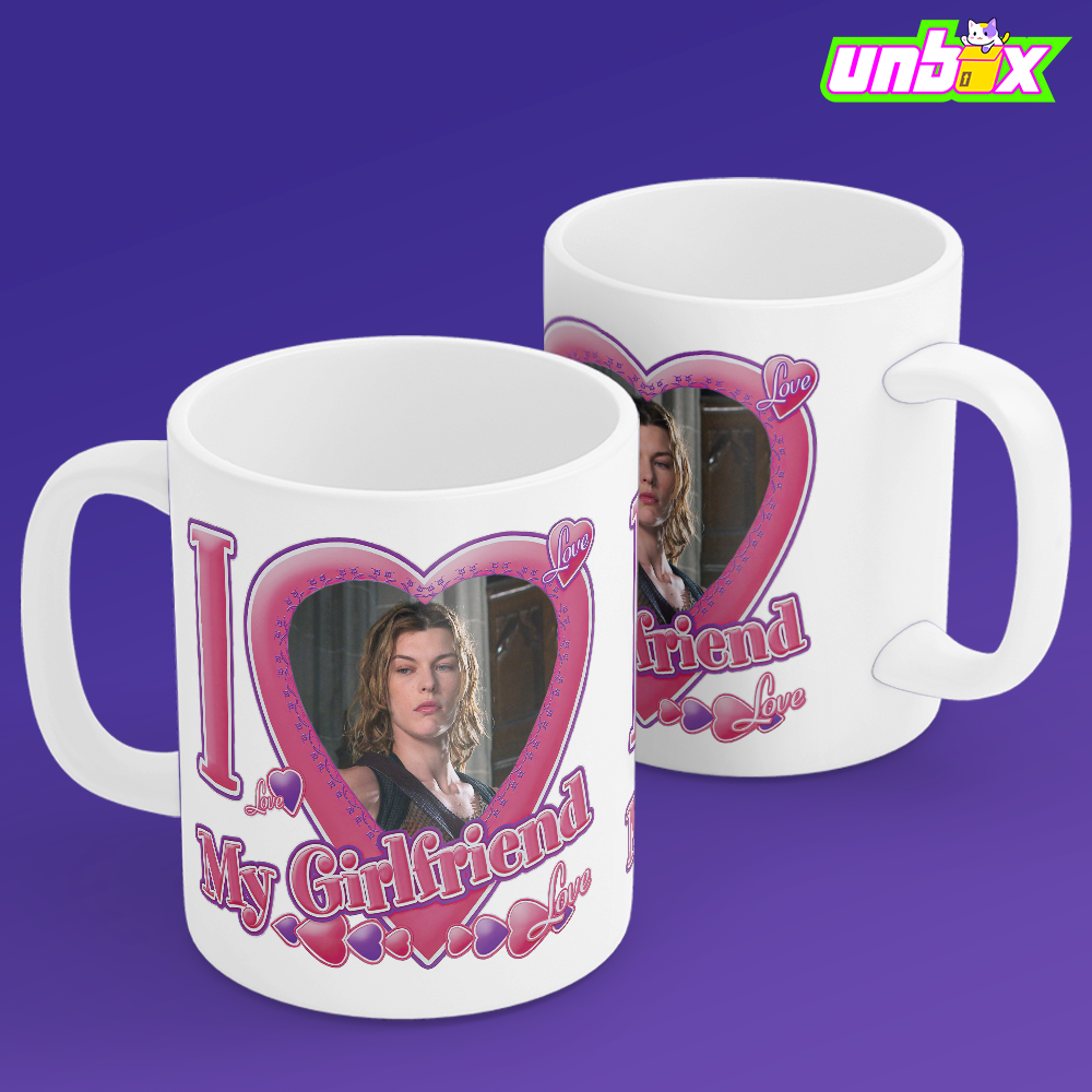 Кружка Я люблю Элис I love Alice Resident Evil