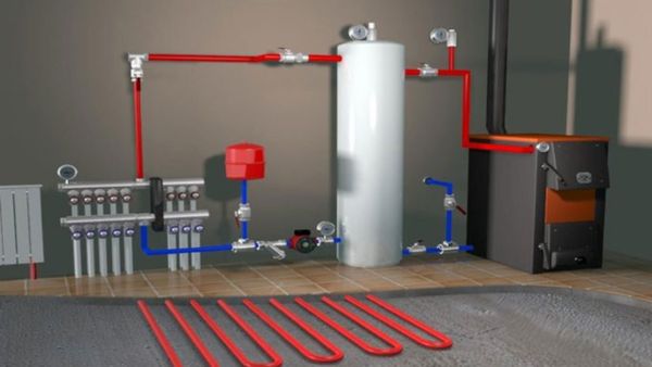 Отопление загородного дома: пожарные емкости и системы безопасности Отопление загородного дома: пожарные емкости и системы безопасности