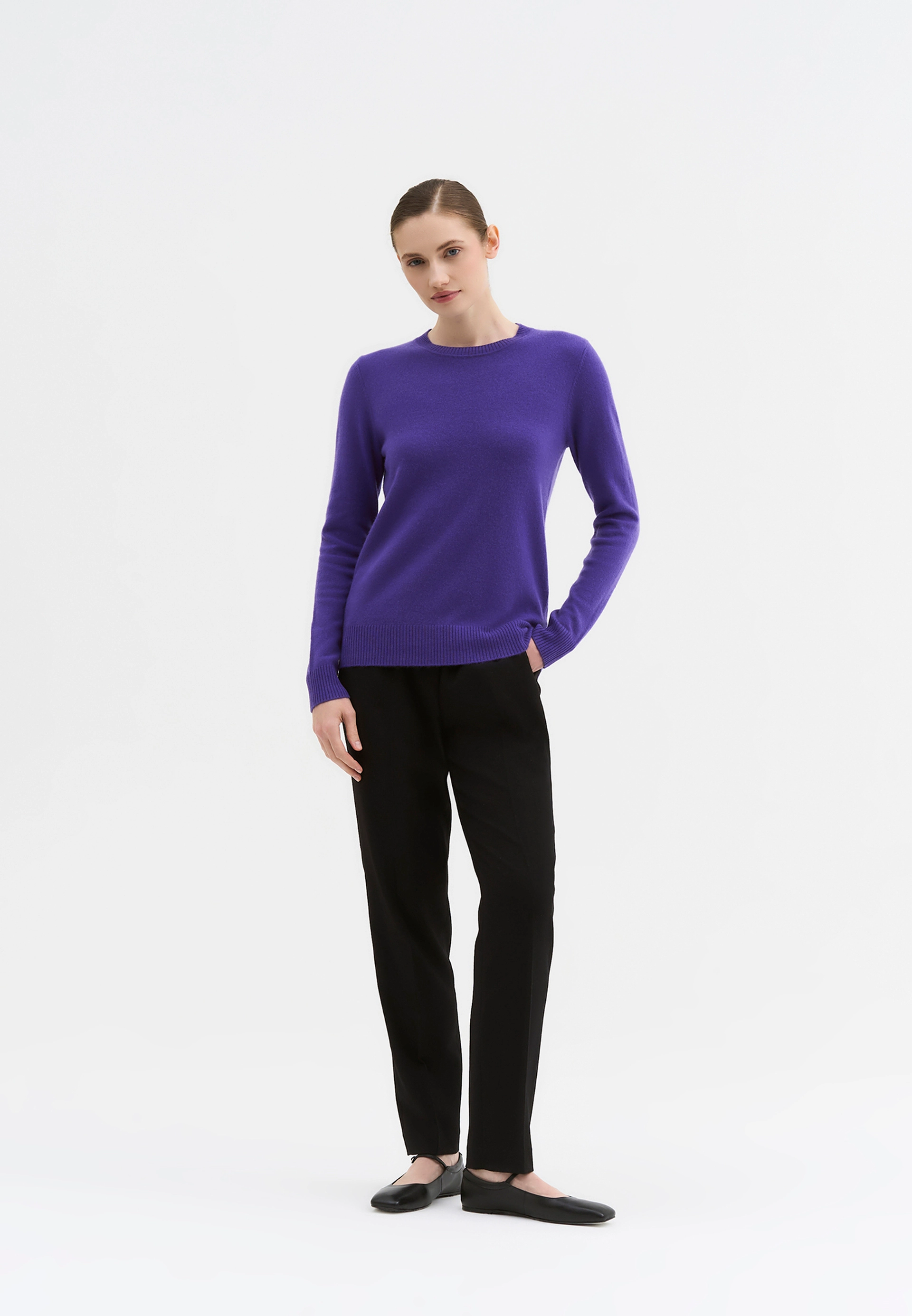 Кашемировый пуловер