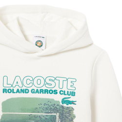 Кофта для девочки теннисная Lacoste Roland-Garros Edition Tennis