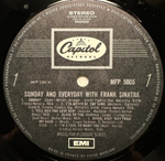 Frank Sinatra - Sunday And Everyday With Frank Sinatra (Франция 1970г.)