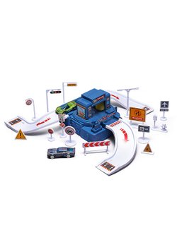 Игровой набор Спортивная автомойка с машинками (652-J30)