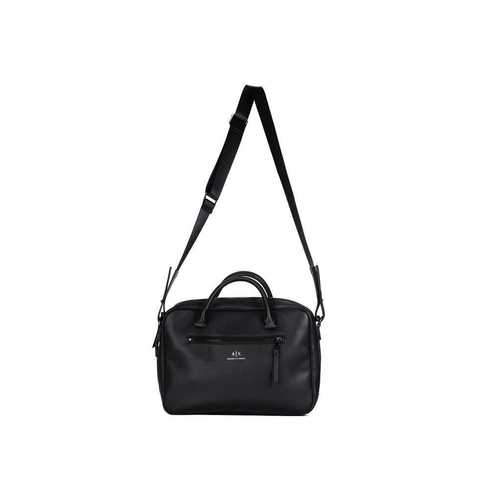 ARMANI EXCHANGEAE Polyester Shoulder Bag, Crossbody Bag, Handbag, Briefcase Men"s Black