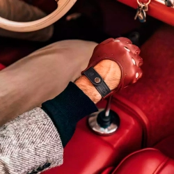 Водительские перчатки Cafe Leather x IWC Triton Driving Gloves - L