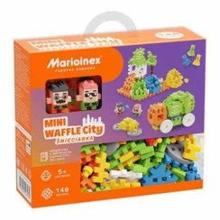 Конструктор Marioinex Mini Waffle City Мусоровоз 148 деталей