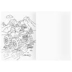 Раскраска А4, 8стр., Три совы, Машины- помощники