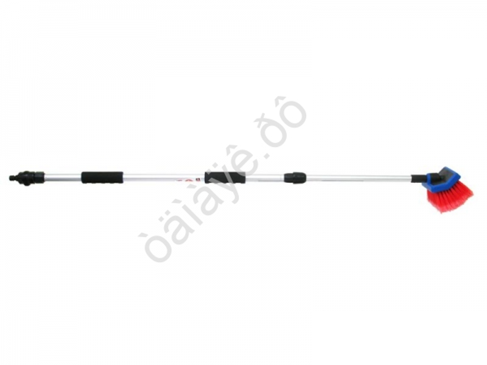 Швабра для мойки авто Телескопическая М5 (105-160см) с краником (диам. 21,6/18мм) м21164