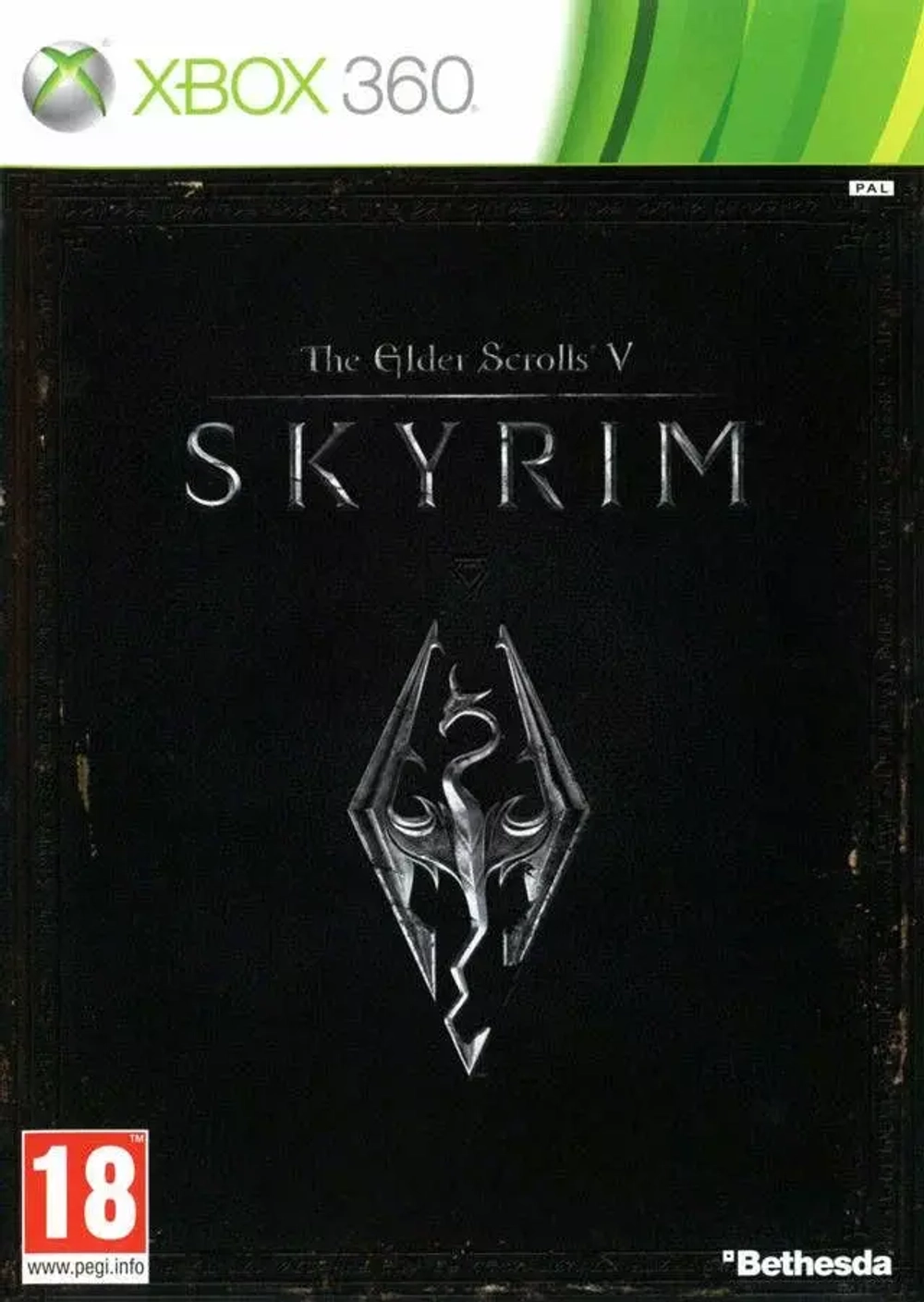 The Elder Scrolls V Skyrim  (Xbox 360) Б/У