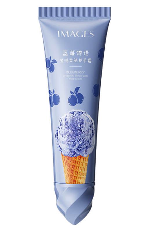 IMAGES крем для рук с экстрактом черники и козьего молока