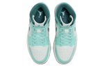 Кроссовки Jordan Air Jordan 1 Mid "Bleached Turquoise" (Женская размерная сетка)