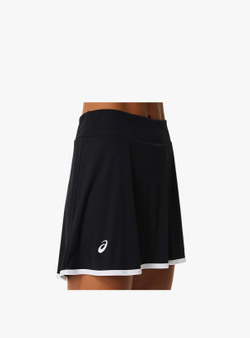 ASICS, COURT SKORT, PERFORMANCE BLACK, WOMEN, M