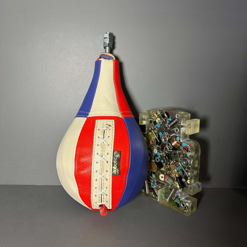 Груша в сборе кожаная (цветная)