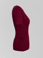 Футболка One Peach 16 однотонная приталенная по фигуре