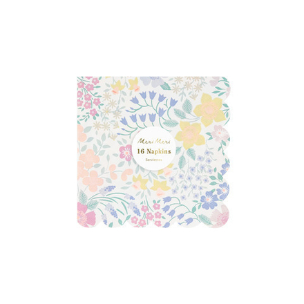 Салфетки маленькие "Загородный сад" 16 шт. (2025)