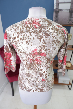 Кофта с принтом 46-48 размер