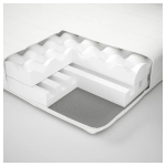Матрас для односпальной кровати - AFJALL  IKEA/ АФЬЕЛЛЬ ИКЕА, 80x200 см, белый